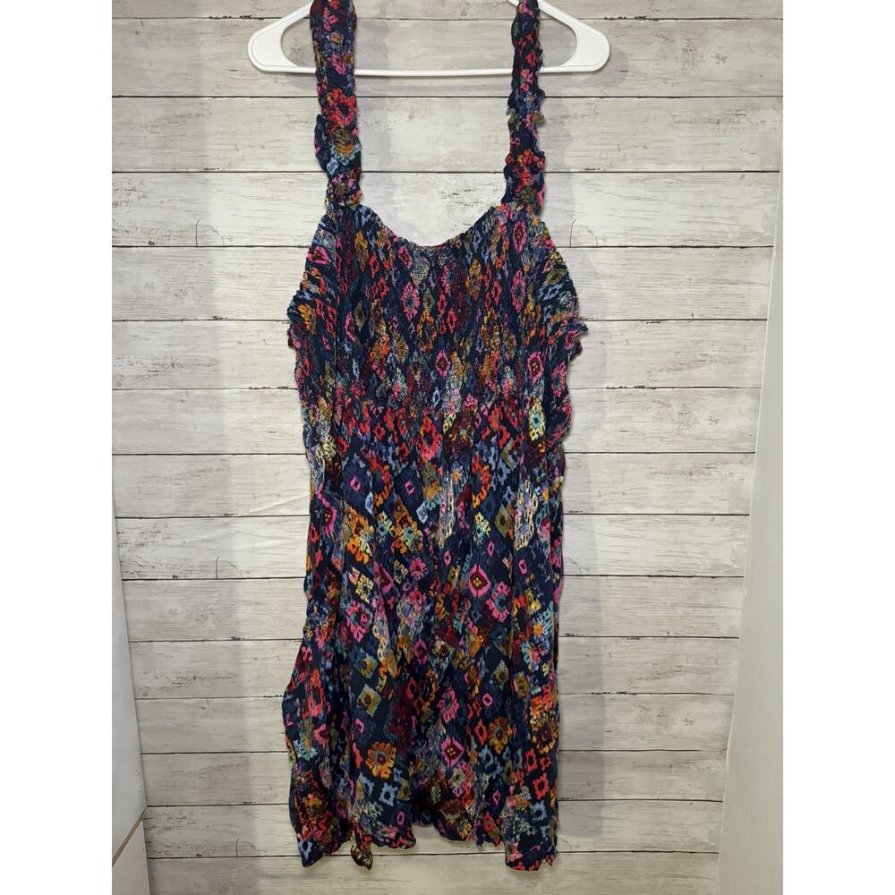Womens 3X Short Sleeve Summer Sundress Plus Size Above The Knee 24W 26W